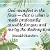 Oswald Chambers - God manifest in our flesh